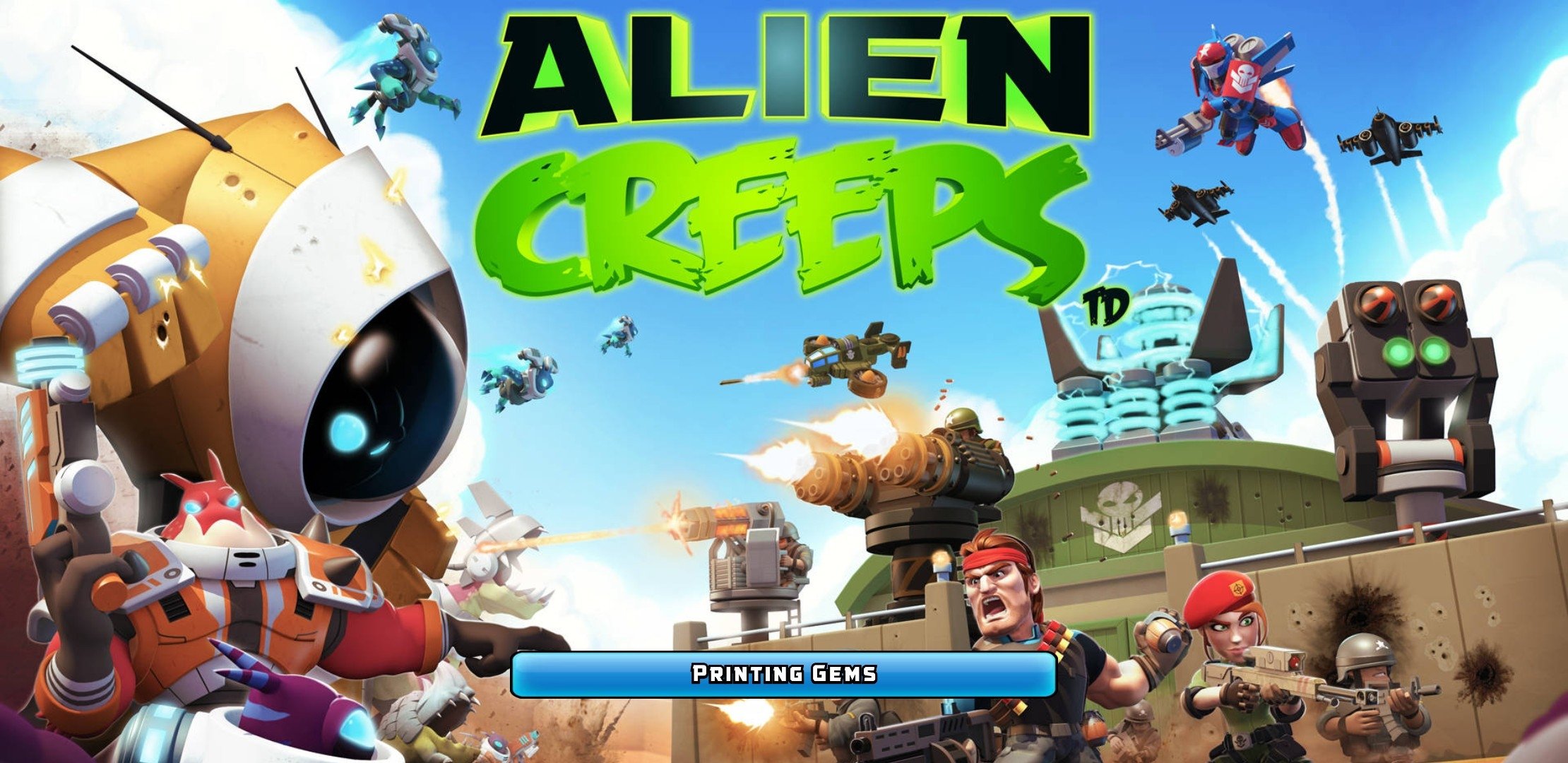 Alien Creeps TD — Tower Defense Modern dengan Aksi Cepat dan Nuansa Sci-Fi yang Intens