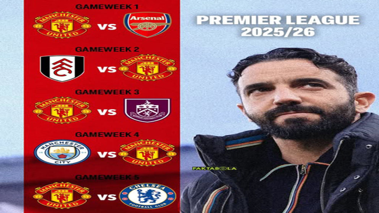 Agenda Pekan Perdana EPL 2025/26 (WIB): Big Match MU vs Arsenal Malam Ini, Chelsea vs Palace, Leeds vs Everton