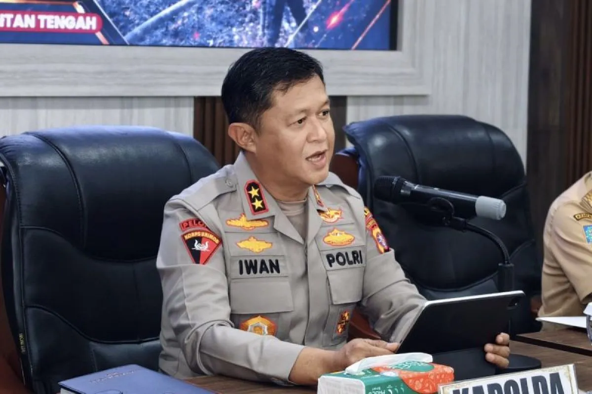 Polda Kalteng Uji Hartindo AF31 untuk Matikan Bara Tersembunyi di Lahan Gambut